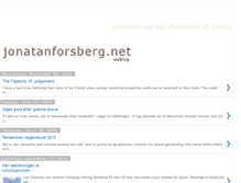 Tablet Screenshot of jonatanforsberg.net